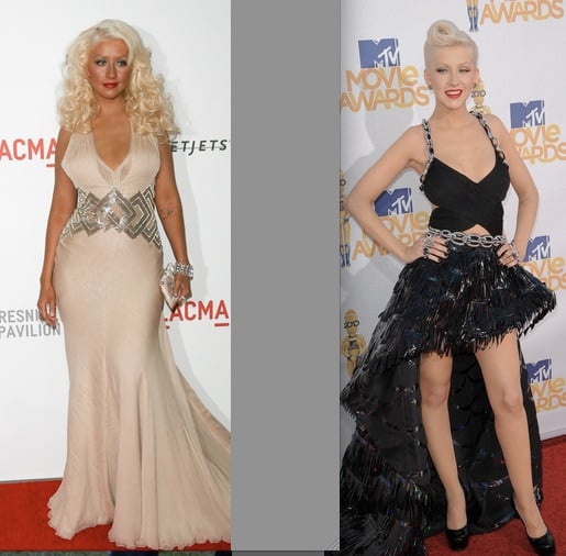 Christina Aguilera's New Fuller Figure -- 3 Months After the MTV Movie Awards