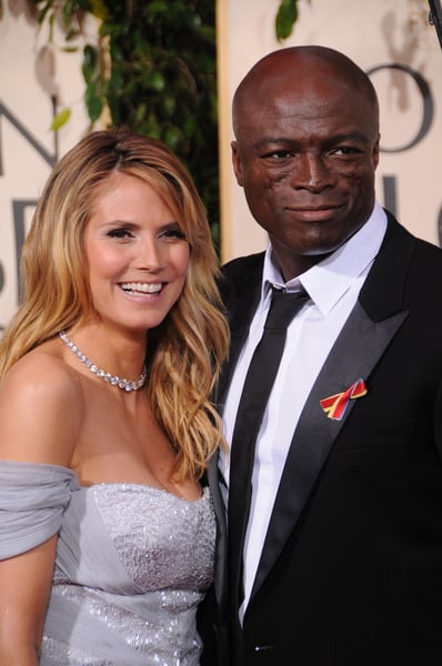 The Beautiful Couple on the Red Carpet at the 2010 Golden Globe Awards