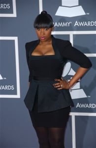 Jennifer Hudson looks slim after baby and pregnancy. 