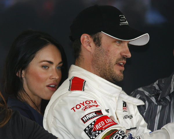 Before they were husband and wife, Fox and Austin Green enjoyed a day at the Toyota Pro/Celebrity Race 