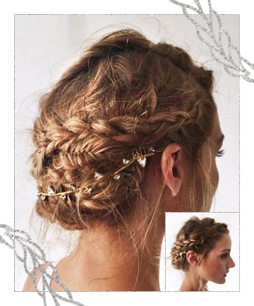 Olivia Palermo's Braided Updo