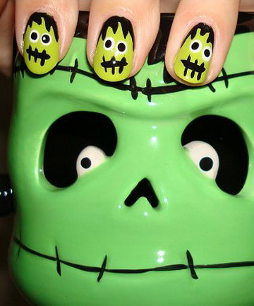 Frankenstein Nails