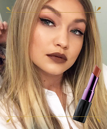 Gigi Hadid's Matte Brown Lip