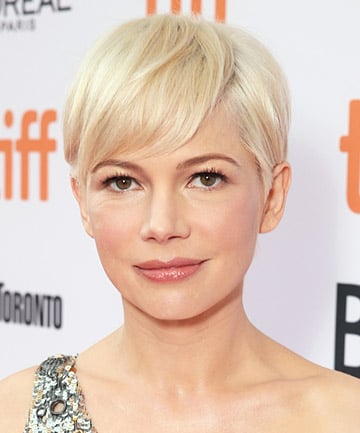 Icy Platinum Hair: Michelle Williams