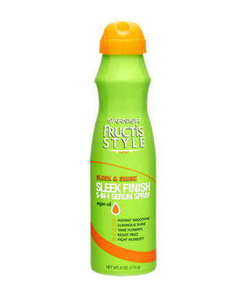 Worst Summer Hair Care Product No. 1: Garnier Fructis Style Sleek & Shine Sleek Finish 5-in-1 Serum Spray