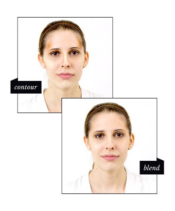 Contouring for Heart-Shape Faces