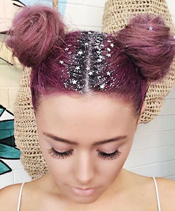 Glitter Hair: Seeing Stars 