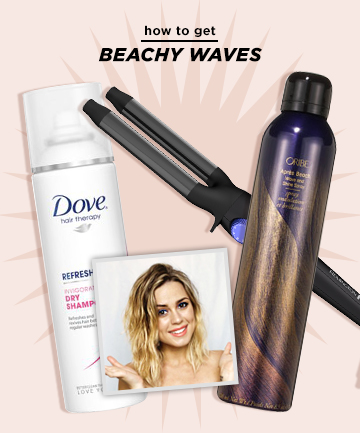 The Beach Waves Technique: Double Barrel Curling Iron