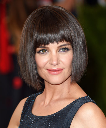 No. 21: Katie Holmes' Bob Haircut With Bangs