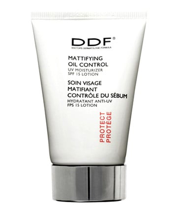 Worst Sunscreen No. 1: DDF Mattifying Oil Control Moisturizer With Sunscreen Broad Spectrum SPF 15, $44