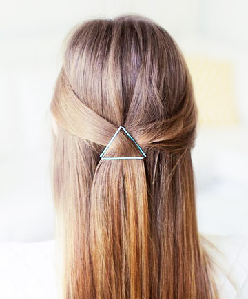 Bobby Pin Hairstyles: Geometric Pinnings