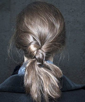 Runway-Worthy Low Ponytail