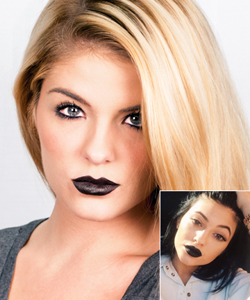 Kylie's Black Lips on Me