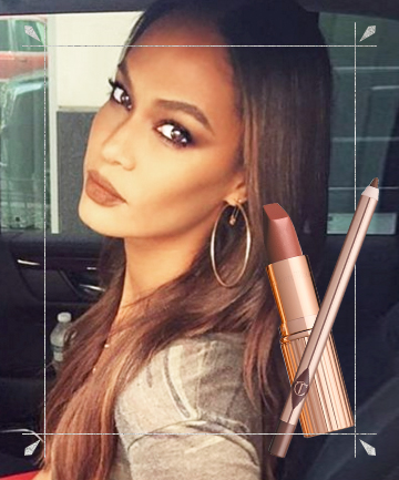 Joan Smalls' Classic Brown Lipstick