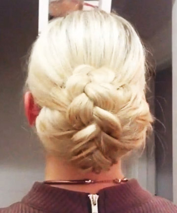 Braided Sock Bun