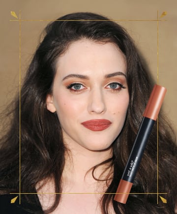 Kat Denning's Plum Brown Lipstick