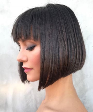 Nina Dobrev's Parisian-Chic Bob