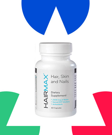 Beauty Supplement: HairMax Dietary Supplements, $18