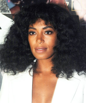 No. 15: Solange Knowles' Curly Hair With Bangs