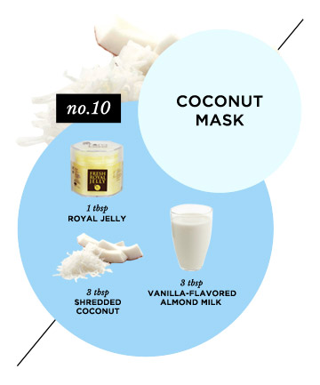 Homemade Face Mask No. 6: Face-Quenching Coconut Mask