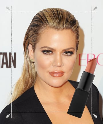 Khloe Kardashian's Bronze Lipstick