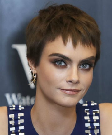 Cara Delevingne's Gaminesque Dye Job