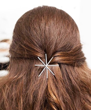 Bobby Pin Hairstyles: Star Design