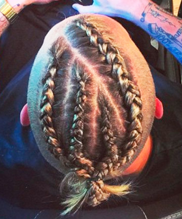 The Man Braid Bun