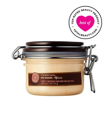 Best Hand Cream No. 1: The Body Shop Spa Wisdom Africa Honey & Beeswax Hand and Foot Butter, $22