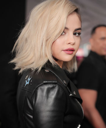 Selena Gomez's Ashy Blond Lob