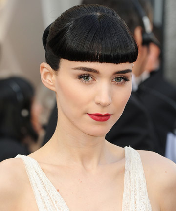 No. 13: Rooney Mara's Short Blunt Bangs