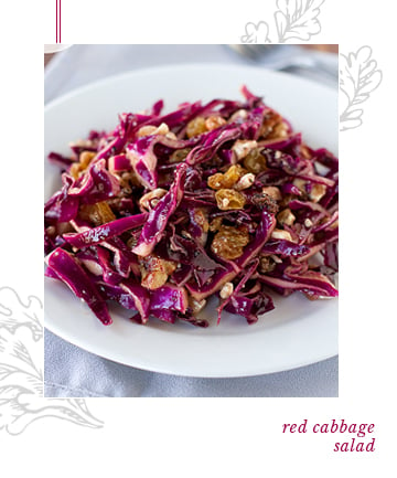 Red Cabbage Salad