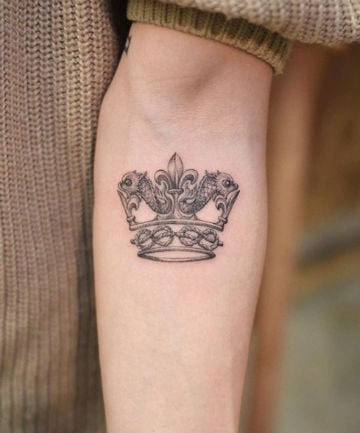 Nautical Crown Tattoo