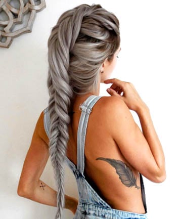 Silver Fishtail 