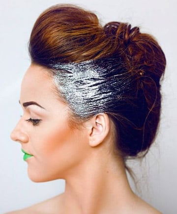 Glitter Hair: Flashy Fade