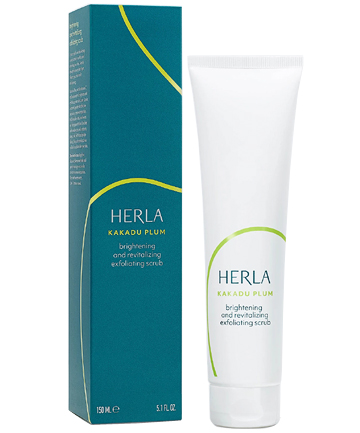 Herla Kakadu Plum Brightening and Revitalizing Exfoliating Scrub, $35