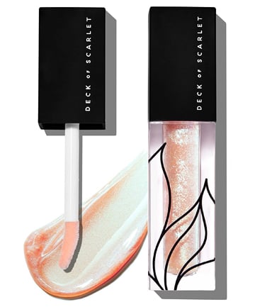 Deck of Scarlet Nymph Hi-Shine Lip Gloss, $21