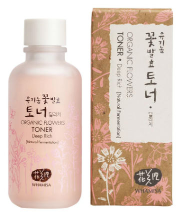 Whamisa Organic Flowers Deep Rich Essence Toner, $40