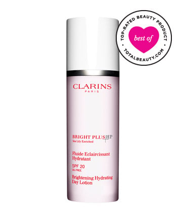 Best Dark Spot Corrector No. 1: Clarins Bright Plus HP Brightening Hydrating Day Lotion SPF 20, $65