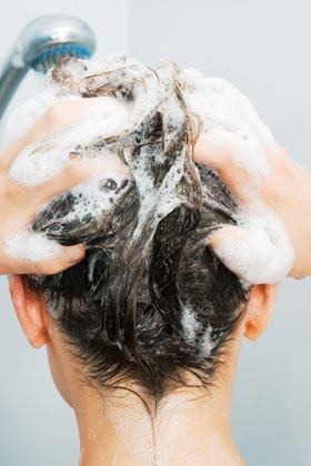 Habit 1: Shampoo sparingly