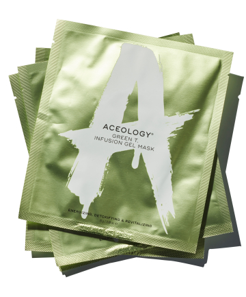 Aceology Green T. Infusion Gel Mask, $54 for 4 