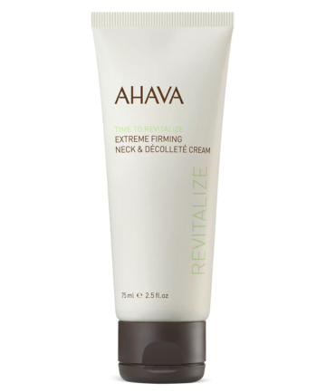 Ahava Extreme Firming Neck & Decollete Cream, $76