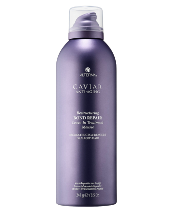 Alterna Caviar Anti-Aging Restructuring Bond Repair Leave-in Treatment Mousse, $45