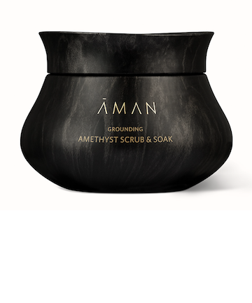 Aman Grounding Amethyst Scrub & Soak, $135