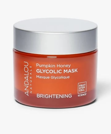 Andalou Naturals Brightening Pumpkin Honey Glycolic Mask, $14.99