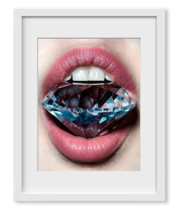 ArtSugar 'Shine Bright Like a Diamond' Framed Art Print by Hanna Panchenko, $269.99