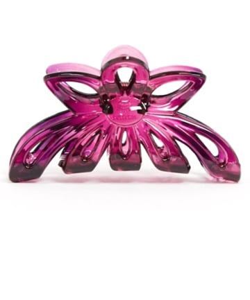 Asos Design Hair Clip in Pink Sunflower Design, $8