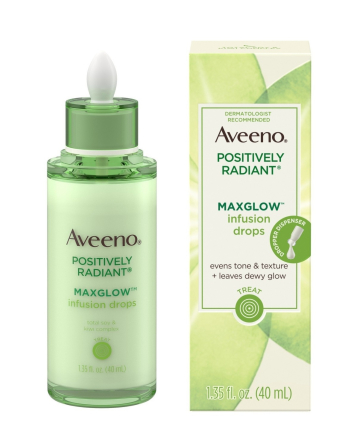 Aveeno Positively Radiant Maxglow Infusion Drops, $19.99