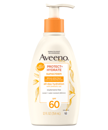 Bonus Product: Aveeno Protect + Hydrate Sunscreen Broad Spectrum Body Lotion SPF 60, $24.59