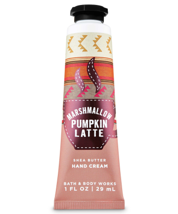 Bath & Body Works Marshmallow Pumpkin Latte Hand Cream, $5 